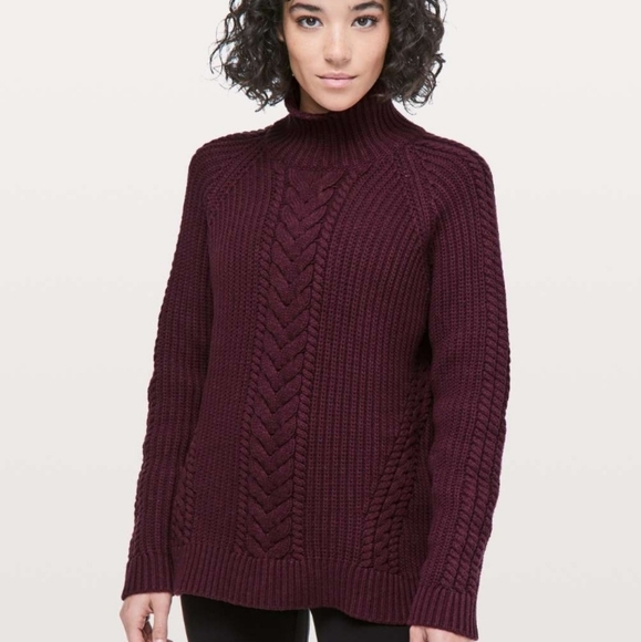 Lululemon Bring The Cozy Ribbed Turtleneck - Picture 1 of 9